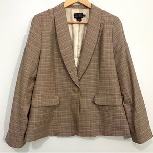Pendleton Vintage Wool Tweed Blazer 14P